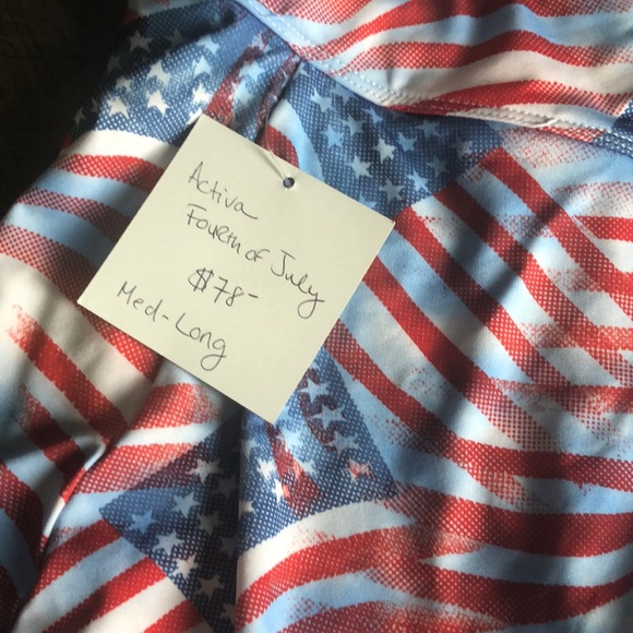 Activa Fourth of July running skort NWT - Picture 5 of 5